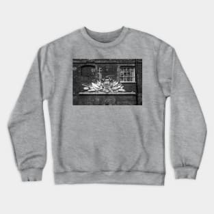 Coat of Ordinance Black and White Crewneck Sweatshirt